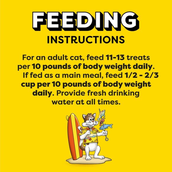 Temptations MixUps Surfer's Delight Flavor Crunchy and Soft Cat Treats, 30 oz. Tub - Image 7