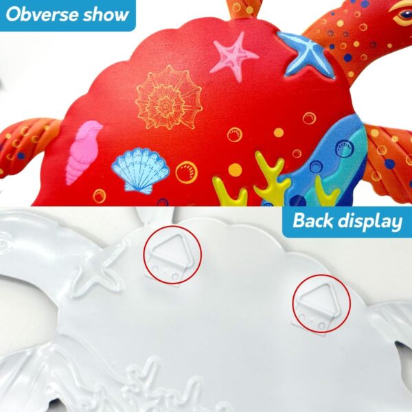 Oraytteo Sea Turtle Wall Decor- 4 Pack Metal Turtle Outdoor Wall Decor, Barthroom Fence Pool Patio Yard Decorations, Gifts for Mom Dad Friends - Image 5