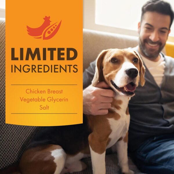 Dog Treats, Chicken Jerky for Dogs, Made with 100% Real Chicken Breast, 16 Ounces, Healthy, Easily Digestible, Long-Lasting, High Protein Dog Treat, Satisfies Dog's Urge to Chew - Image 7