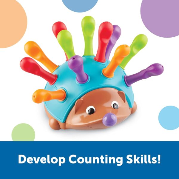 Learning Resources Spike The Fine Motor Hedgehog - Toddler Learning Toys, Fine Motor and Sensory Toys for Kids Ages 18+ Months, Montessori Toys - Image 4