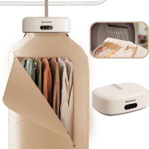 Mojoco Portable Clothes Dryer - Portable Dryer for Apartment, RV, Travel - Premium Mini Dryer Machine for Light Clothes, Underwear, Baby Clothes - Quick and Easy to Use Small/Compact Dryer Machine