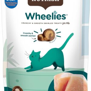 Rachael Ray Nutrish Wheelies Cat Treats, Chicken, 5 Ounces (Pack of 6)