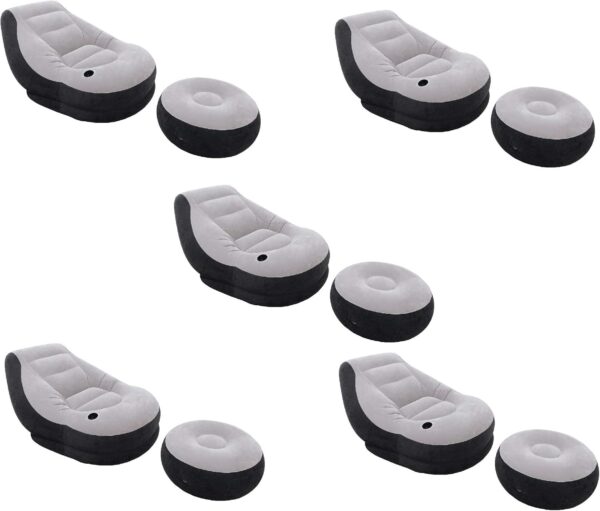 Intex Inflatable Ultra Lounge with Ottoman