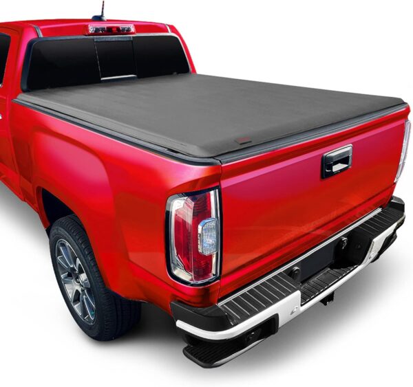 MaxMate Soft Roll-up Truck Bed Tonneau Cover Compatible with 2019-2024 Chevy Silverado GMC Sierra 1500 (Not Fit 19 LD; 19-24 Classic) | 5'10" (70") Bed | TCC169053