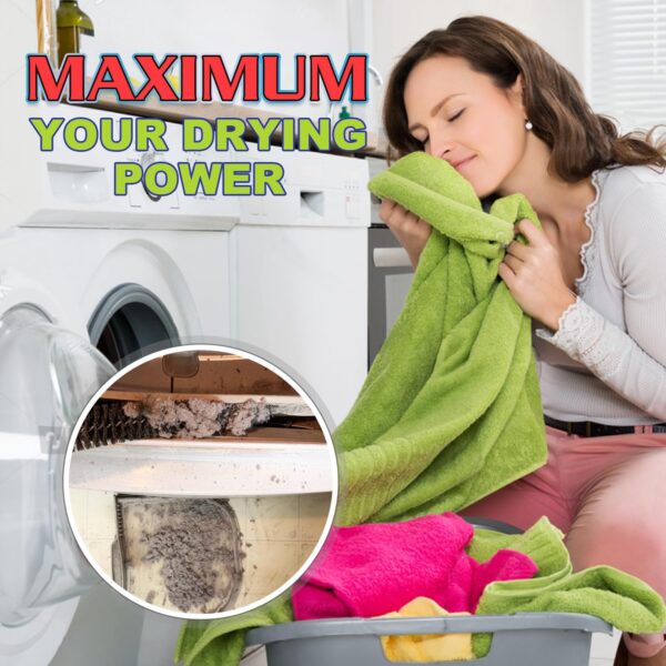 Sealegend Dryer Vent Cleaner Kit Dryer Lint Vacuum Attachment Lint Remover,Dryer Vent Vacuum Hose With Brush - Image 2