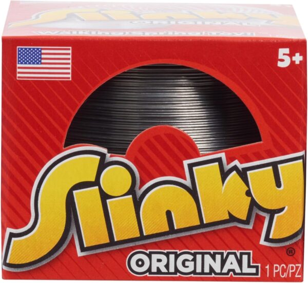 The Original Slinky Walking Spring Toy, 2.75-inch Diameter Metal Slinky, Fidget Toys, Kids Toys for Ages 5 Up by Just Play - Image 6