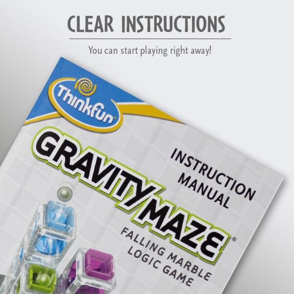 ThinkFun Gravity Maze Marble Run Brain Game and STEM Toy for Boys and Girls Age 8 and Up: Toy of the Year Award Winner - Image 7
