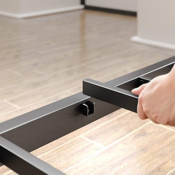 Zinus Lorelei Platform Bed, Twin, Black - Image 6
