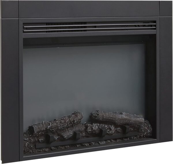 Legend Flame LegendFlame Jaden 32'' W x 25'' H (EF455) Electric Fireplace Insert with Front Trim Kit, Fire Crackling Sound, 750W/1500W Heater, Remote Control Black - Image 7