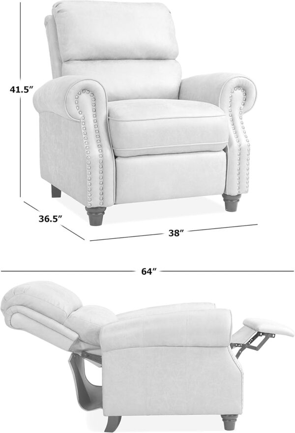 Domesis Cortez - Cloth Push Back Recliner Chair, Paisley - Image 2