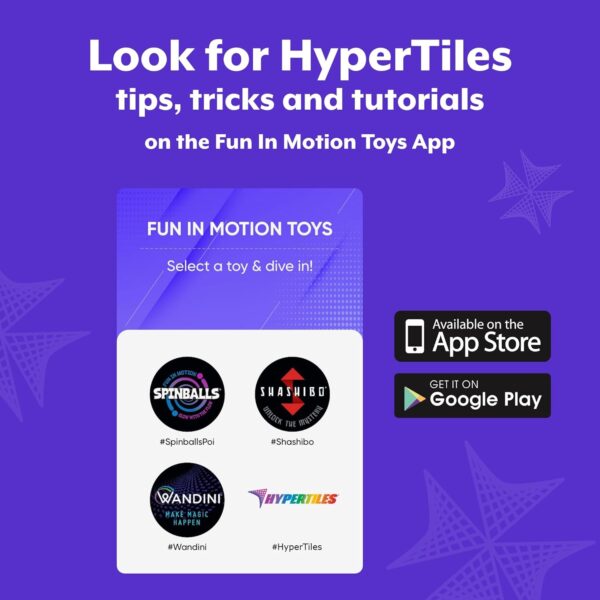 HyperTiles Hyperbolic Building Toy - 3" x 3" STEM Educational 3-Dimensional Adventure: 48 Tiles & 80 Connectors for Logic & Creativity - Infinite Shapes that Flex and Hinge - by Fun In Motion Toys - Image 7