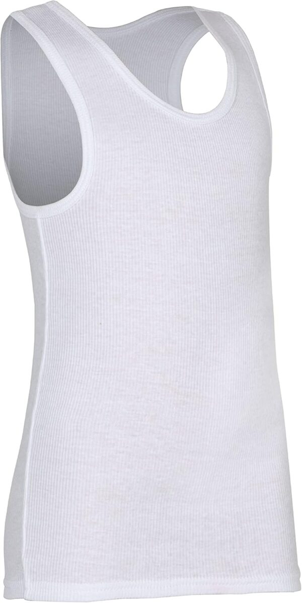 Fruit of the Loom Boys' Cotton White T Shirt - Image 2