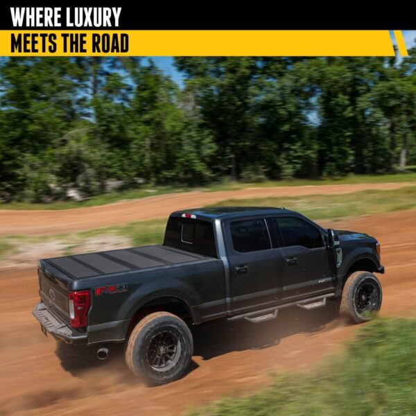 BAK BAKFlip MX4 Hard Folding Truck Bed Tonneau Cover | 448330 | Fits 2017 - 2023 Ford F-250/350 Super Duty 6' 10" Bed (81.9") - Image 4