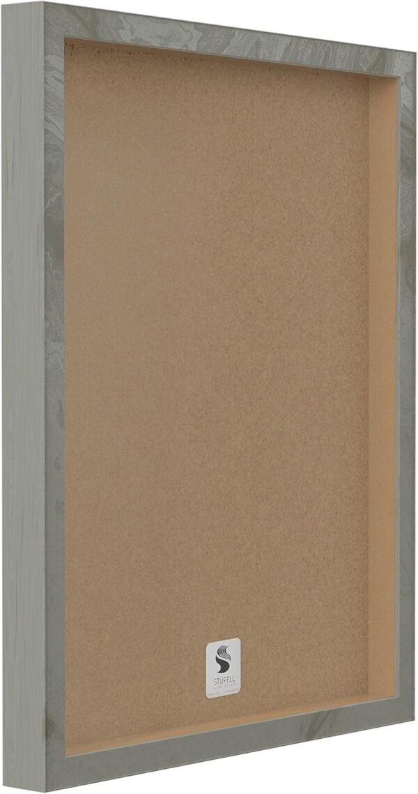 Stupell Industries Bottles and Plants Farm Wood Textured, Design by Anne Tavoletti Wall Art, 11 x 14, Multi-Color for Living Room, Grey Framed - Image 6
