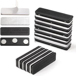12 Pairs Magnetic Curtain Closure, Blackout Blind Accessory for Window Blinds Curtain Closure with Adhesive Curtain Magnets Clips for Blackout Curtains