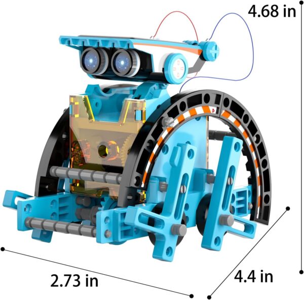 Lucky Doug 12-in-1 STEM Solar Robot Kit Toys Gifts for Kids 8 9 10 11 12 13 Years Old, Educational Building Science Experiment Set Birthday for Kids Boys Girls - Image 2