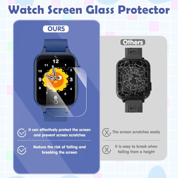 Smart Watch for Kids, with 26 Puzzle Games, Touch Screen, HD Camera, Alarm Clock, Toys for Ages 4-12 Years Old.Birthday Gift for Boys Girls (Blue) - Image 6