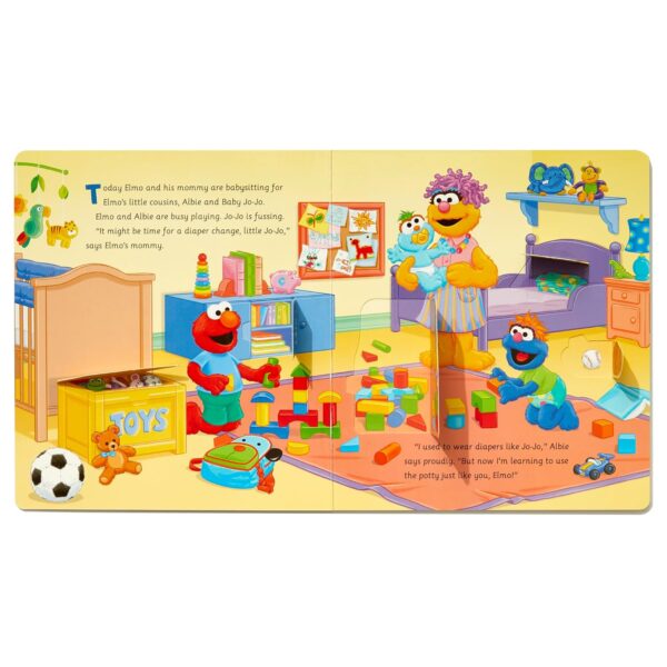 P is for Potty! (Sesame Street) (Lift-the-Flap) - Image 3