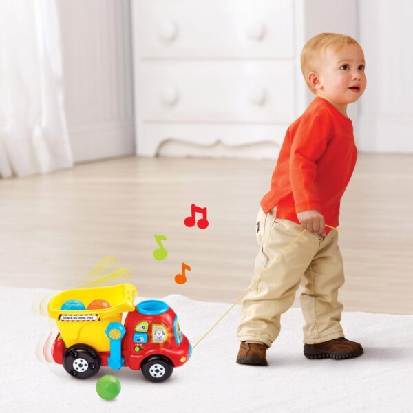 VTech Drop and Go Dump Truck, Yellow - Image 4