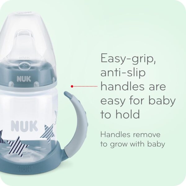 NUK Mickey Mouse Large Learner Cup 10oz 2pk – BPA Free, Spill Proof Sippy Cup - Image 2