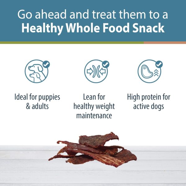 JustFoodForDogs Single-Ingredient Healthy Dog Treats, Beef Brisket, Made in The USA, 5 oz - Image 3