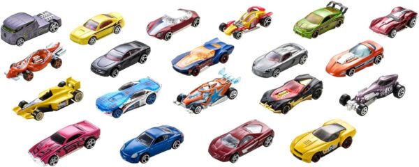 Hot Wheels Toy Cars & Trucks 20 Pack, Set of 20 1:64 Scale Vehicles for Play or Display, Instant Collection (Styles May Vary) - Image 7