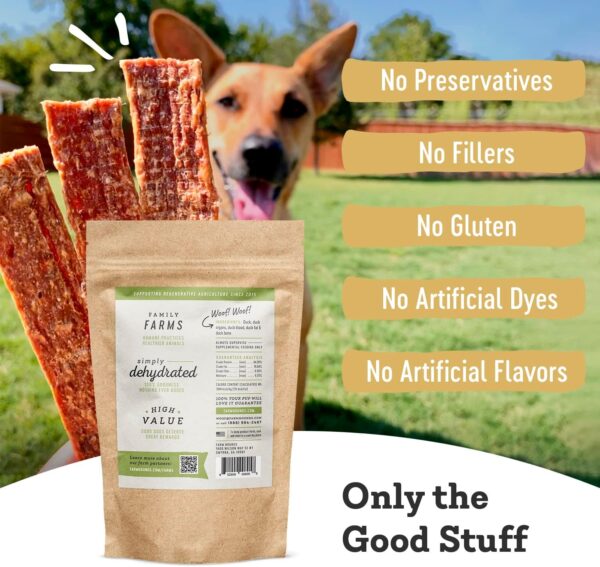 Farm Hounds Duck Strips - Premium Natural Duck Jerky for Dogs - Made from 100% Humanely Raised Duck - Break-to-Size - Great for Training & Treats - No Added Fillers - Made in USA - 4.5 oz - 1 Pack - Image 6