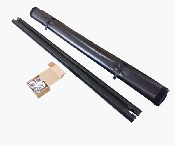 Soft Roll Up Tonneau Cover for Toyota Tundra Access/Extended Cab 6.2ft Truck Bed/Fits 1999-2006 Toyota Tundra Acc/Ext Cab 6.2ft Pickup Feetside Bed Only/(74.3"-76.5") - Image 8