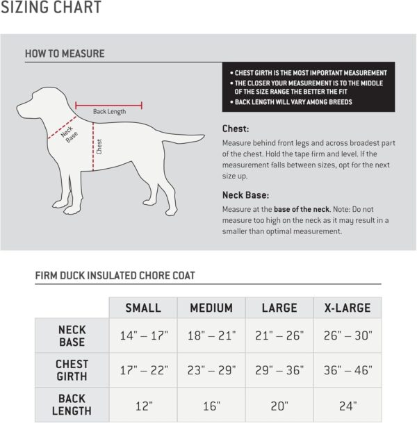 Carhartt Firm Duck Insulated Dog Chore Coat, Deep Wine, Small - Image 5