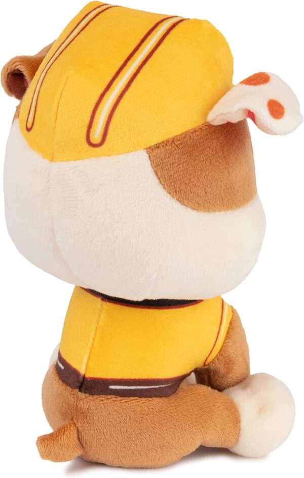 GUND Official PAW Patrol Rubble in Signature Construction Uniform Plush Toy, Stuffed Animal for Ages 1 and Up, 6" (Styles May Vary) - Image 7