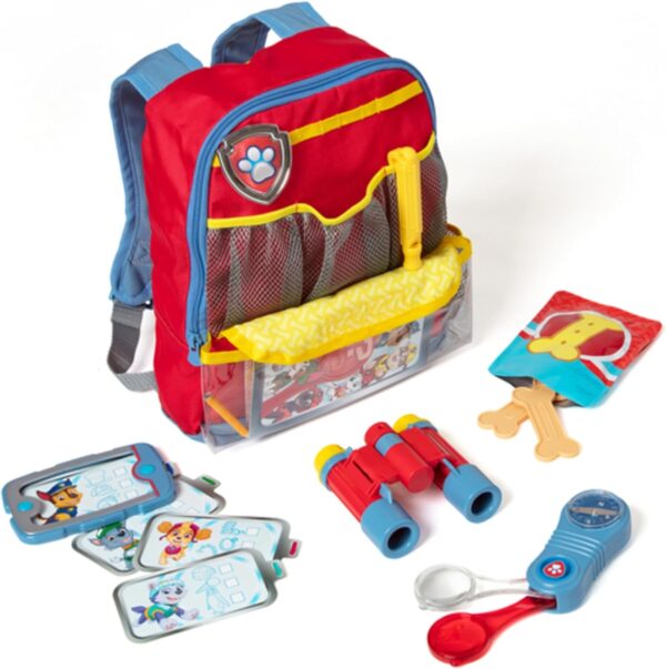 Melissa & Doug PAW Patrol Pup Backpack Role Play Set (15 Pieces) - PAW Patrol Adventure Pack, Toys, Pretend Play Outdoor Gear - Image 4
