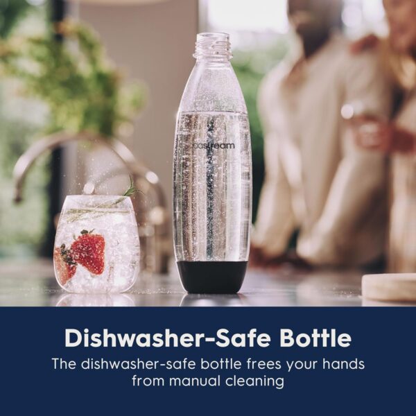 SodaStream Terra Sparkling Water Maker (Black) with CO2, DWS Bottle and Bubly Drop - Image 6