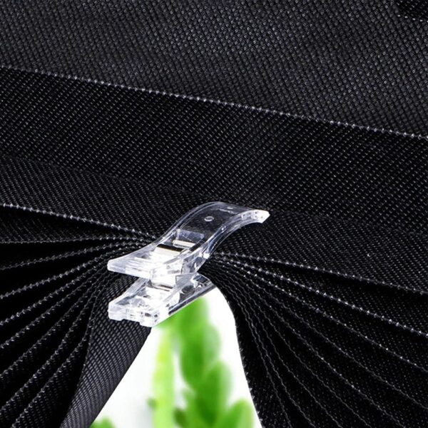 12 Clips for Pleated Paper Blinds Shades, Clear Plastic Blinds Clips for Window Temporary Window Blinds Shades Clips That Hold Curtains - Image 2