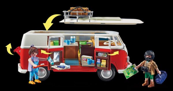 Playmobil Volkswagen T1 Camping Bus - Image 3