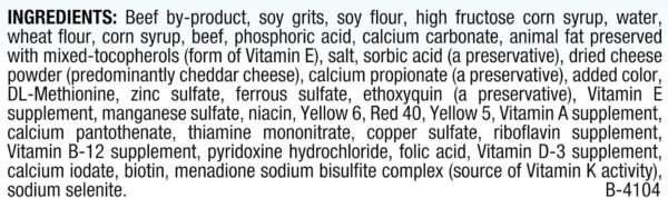 Purina Moist & Meaty Burger With Cheddar Cheese Flavor Adult Dry Dog Food - Image 3