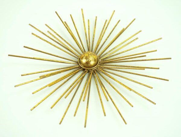 Fetco Habitat WA3718W Cabers SSilver Starbursts Metal Wall Art, Metallic 8.5" x 8.5" - Image 5