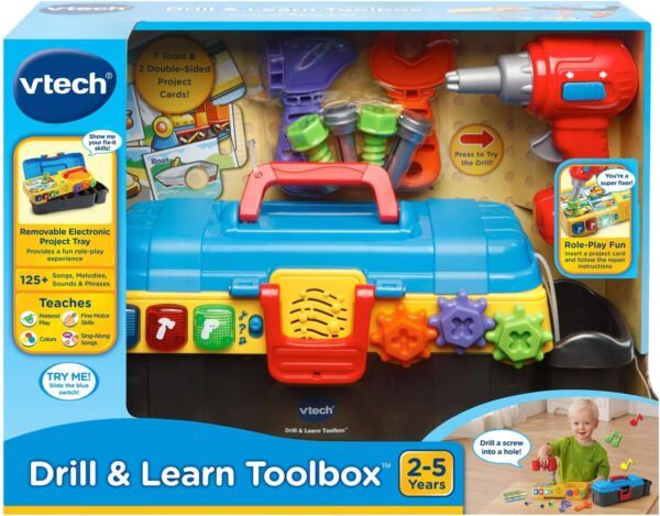VTech Drill and Learn Toolbox - Image 6