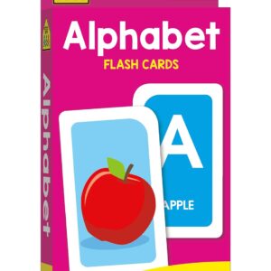 School Zone Alphabet Flash Cards: Learn the ABCs, Preschool & Toddlers, Letters & Phonics, Colorful & Fun Learning, Ages 3 and Up, 56 Cards