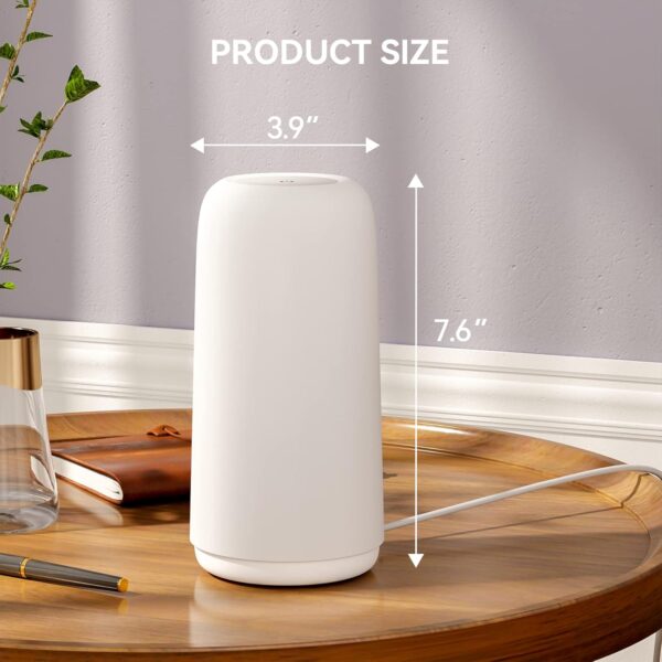Touch Bedside Table Lamp, [Sleek Design & RGB Mode] 3 Way Dimmable Small Lamp for Bedroom, LED Lamp with Warm White Lights, Multi-Color Smart Nightstand Lamp for for Living Room Home Gifts - Image 7