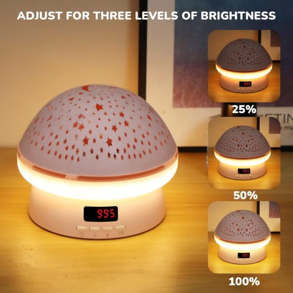 MINGKIDS Toys for 3-8 Year Old Girls Boys,Timer Rotation Star Night Light Projector Kids Twinkle Lights, 2-9 Year Olds Kids Chritsmas Birthday Gifts,Teen Toddler Stocking Stuffers for Kids - Image 5