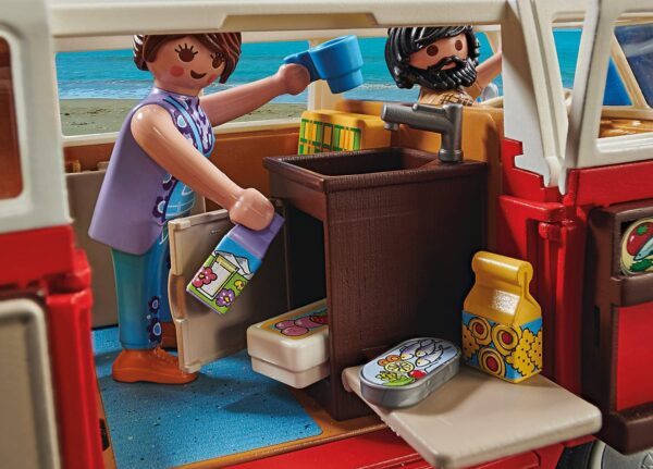 Playmobil Volkswagen T1 Camping Bus - Image 6