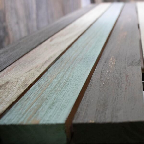 BACKYARD EXPRESSIONS PATIO · HOME · GARDEN 914811 45 Inch Patio, Garden, Porch Bench, Cast Iron Love Seat, Cream, Grey, Teal - Image 7