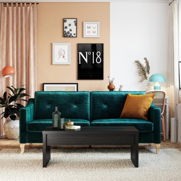 Mr. Kate Winston Lift Top Coffee Table, Black Oak - Image 5
