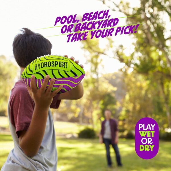 Water Football for Pool, Beach, Lake - Waterproof Pool Toys for Kids Ages 8-12 - Swimming Balls Sports - Family Games - Toy Teens Boys & Adults Fun - Outdoor Accessories Stuff - Birthday Gifts - Image 5