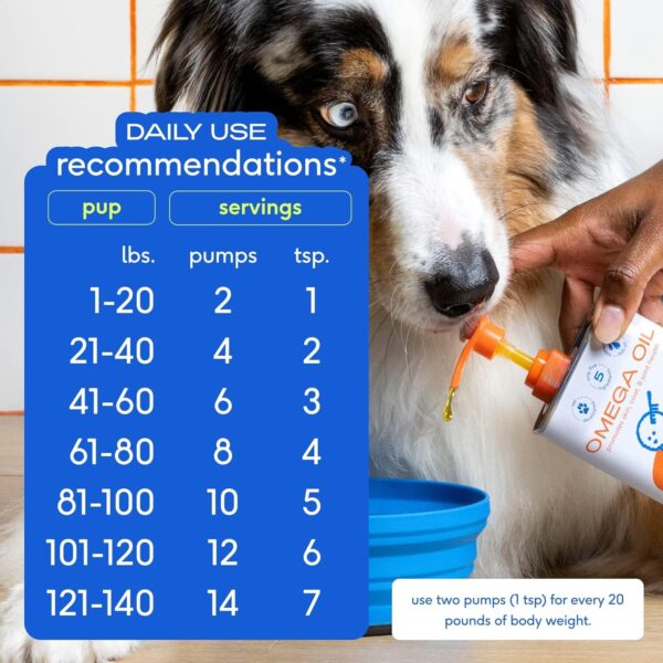 Native Pet Omega 3 Fish Oil for Dogs - Made with Wild Alaskan Salmon Oil for Dogs with Omega 3 EPA DHA - Supports Itchy Skin + Mobility - Liquid Pump is Easy to Serve - a Fish Oil Dogs Love! (8 oz) - Image 6