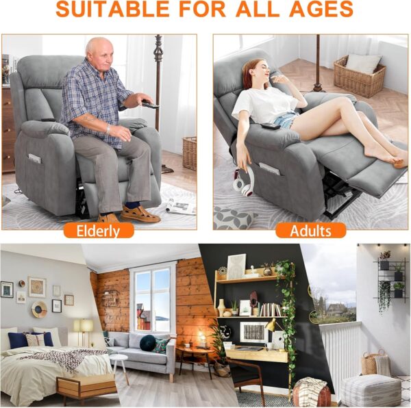 Small Power Lift Recliners Chair for Elderly - Image 4