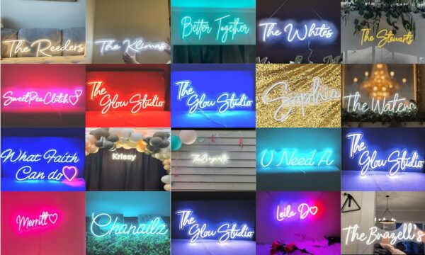 Custom Neon Sign, Neon Sign Customizable for Birthday Wedding Party Gift,Bar Personalized Neon Sign for Wall Decor Length 10inch to 60inch - Image 4