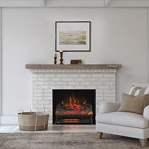 duraflame Electric Fireplace Insert, Electric Logs with Realistic Embers, Electric Space Heater for 1,000 Sq. Ft. Room