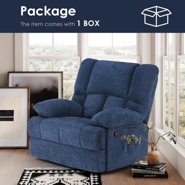 Oversized Rocking Rocker Recliner Chair for Living Room Adults - Image 6