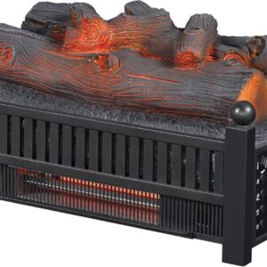 duraflame Electric Fireplace Insert with Crackling Effect, Ember Bed, Electric Fireplace Heater for 1,000 Sq. Ft. Room